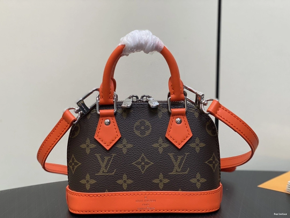Cheap VUITTON LOUIS Nano Alma-18*12*8cm 0731